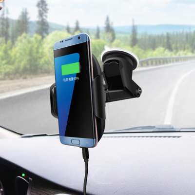 Wireless Car Charger, 10W 7.5W Wireless Car Mount Charger Air Vent Automatic Clamping Wireless Car Phone Holder